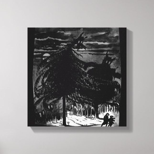 Forest Comes Alive - Canvas Print (Front)