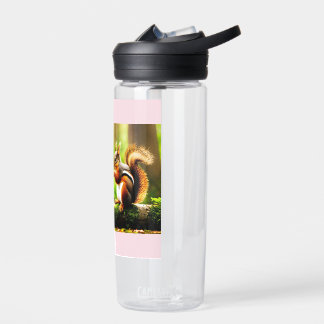 Forest Companions – Squirrel, Chipmunk & Bird Water Bottle