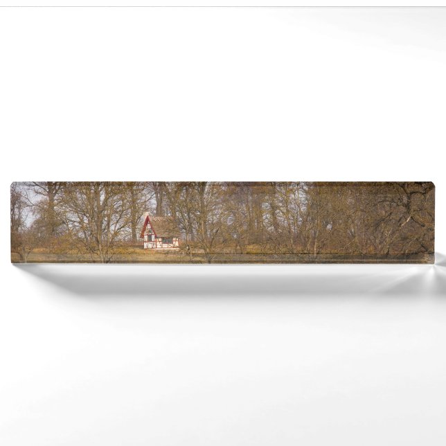 Forest cottage nameplate (Front)