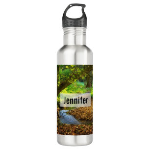 Forest Creek Beautiful Nature Landscape Photo 710 Ml Water Bottle