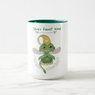 forest cute animal customised kid's mug