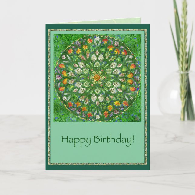 Forest Dance Birthday Card (Front)