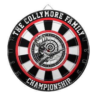 Forest Deer Bullseye Artwork Dartboard