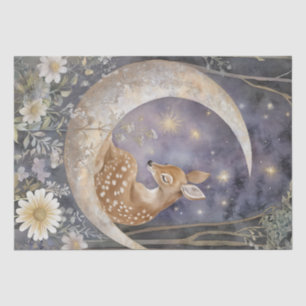 Forest Deer Cottagecore William Morris Decoupage  Tissue Paper