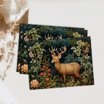 Forest Deer William Morris Cottagecore Decoupage Tissue Paper<br><div class="desc">This multi-functional tissue paper not only boasts captivating illustration of William Morris inspired botanical deer pattern,  but also serves as the perfect medium for decoupage projects,  allowing you to unleash your creativity in a tapestry of artistry.</div>