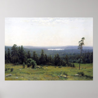 Forest Distance Ivan Shishkin Poster