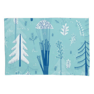 Forest Doodles: Creative Seamless Pattern Pillowcase