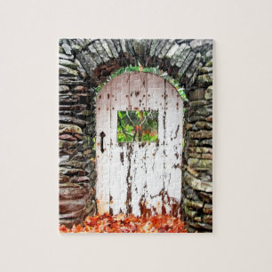 Forest Door, Hunter Mountain Jigsaw Puzzle