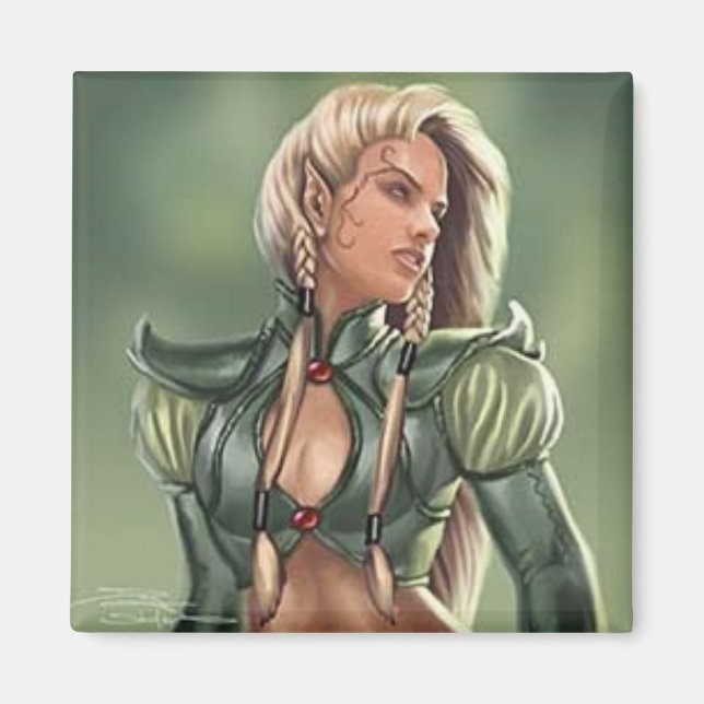 Forest Elf Magnet (Front)