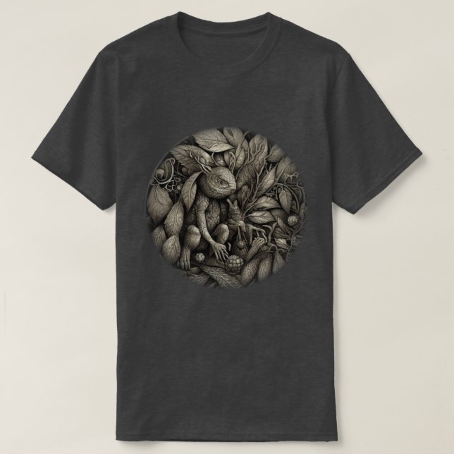 Forest Faces T-Shirt (Design Front)