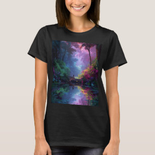 Forest Fairy by the Lake T-Shirt