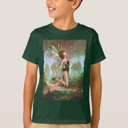 Forest fairy kids' basic t-shirt