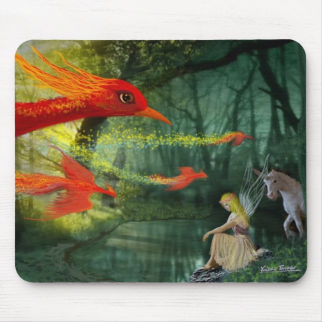 Forest Fantasy 1 Mouse Mat (Front)