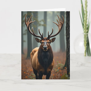 Forest Fathers Day Deer Card