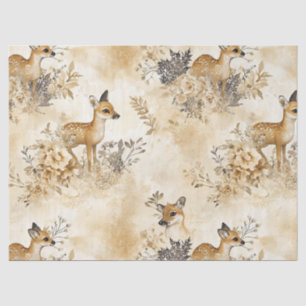 Forest Fawn Animal Pattern Tissue Paper