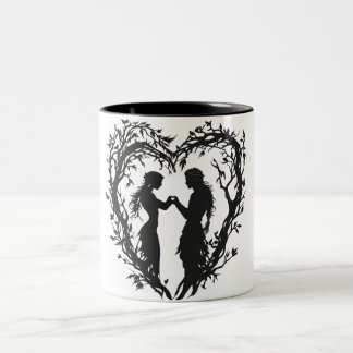 Forest Fervour Two-Tone Coffee Mug