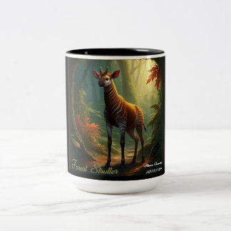 Forest Fey Strutter Two-Tone Coffee Mug