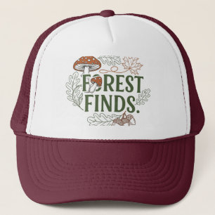 Forest Finds.t-shirt desigion Trucker Hat
