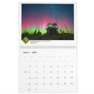 Forest Fire Lookout Association 2025 Calendar