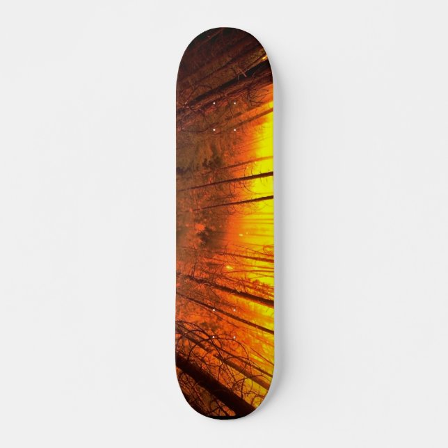 Forest Fire Skateboard (Front)