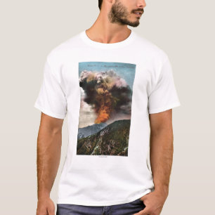Forest Fire view in Mountains T-Shirt