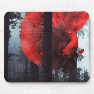 Forest Fish Mouse Mat