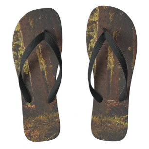 Forest Flip Flops