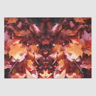 Forest Floor Fall Leaves Tissue Paper