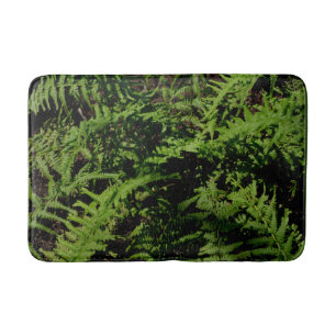 Forest Floor Ferns Bath Mat