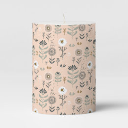 Forest Floral Soft Peach
