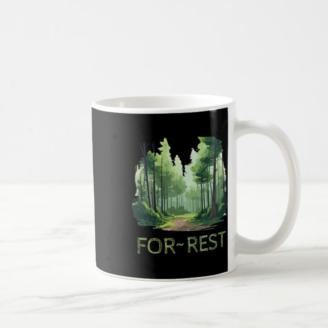 Forest For-rest  Coffee Mug (Right)