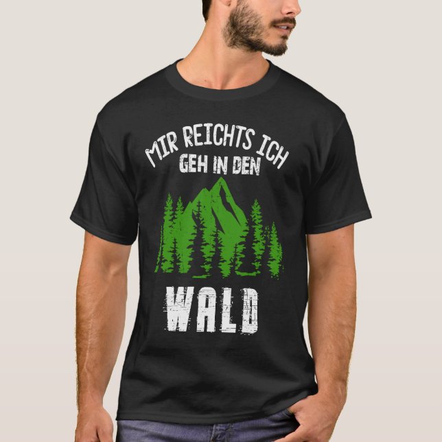 Forest Forestry Worker Forestry T-Shirt (Front)