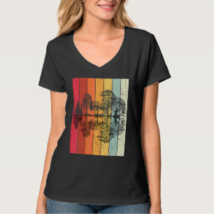 Forest Forrest Vintage Retro Nature Hiker T-Shirt