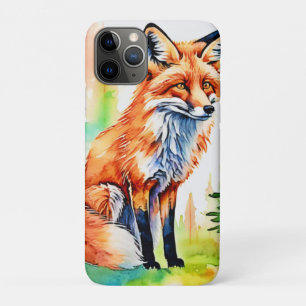 Forest Fox View Design iPhone 11 Pro Case