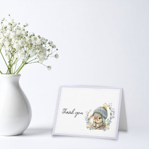 Forest Friend Gender Neutral Thank You Card