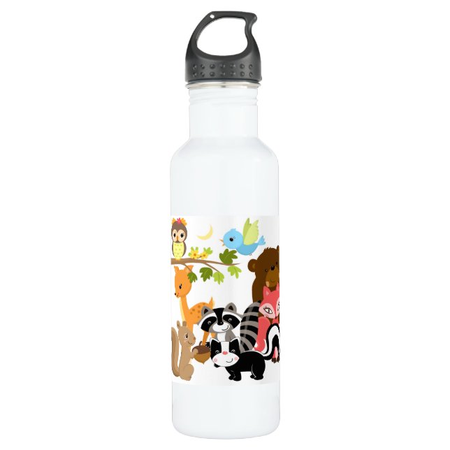 Forest Friends 710 Ml Water Bottle (Front)