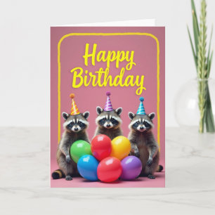 Forest Friends Birthday Card