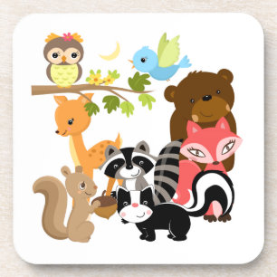 Forest Friends Coaster