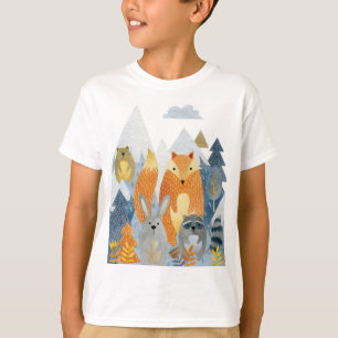 Forest friends in the mountain T-Shirt