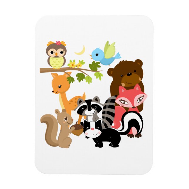 Forest Friends Magnet (Vertical)