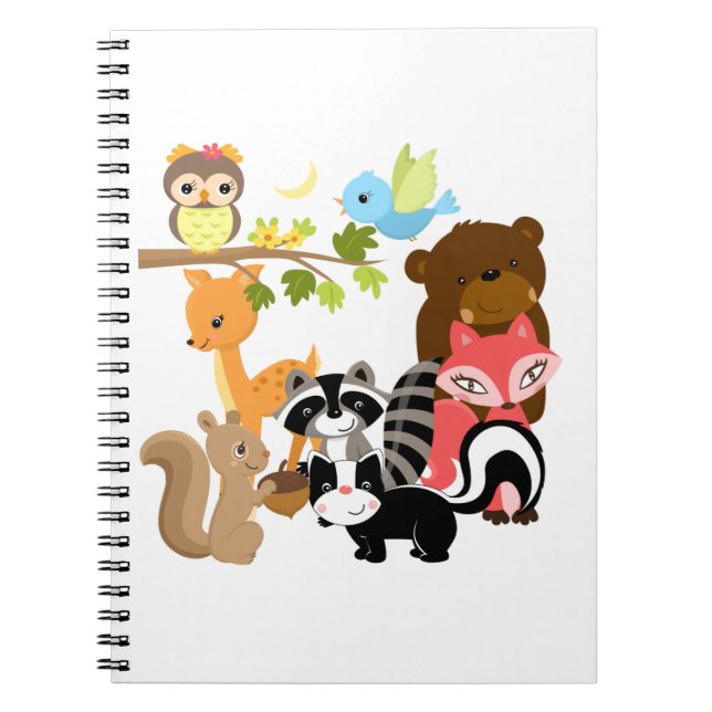 Forest Friends Notebook (Front)