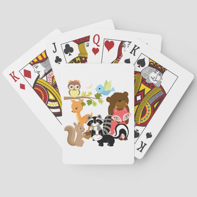 Forest Friends Playing Cards (Back)