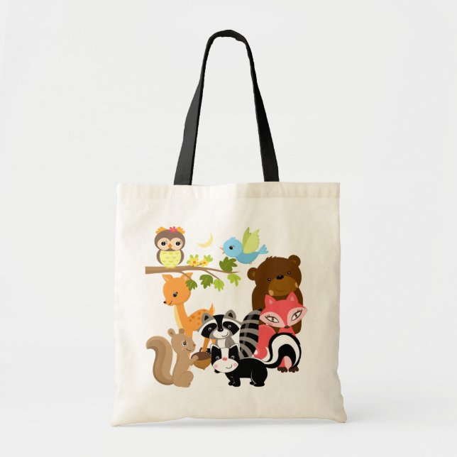 Forest Friends Tote Bag (Front)