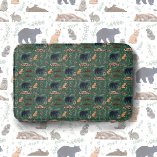 Forest Friends Wild Animals Bath Mat