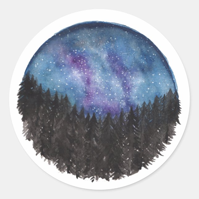 Forest Galaxy Stickers (Front)