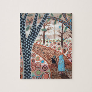 Forest Garden Landscape Jigsaw Puzzle