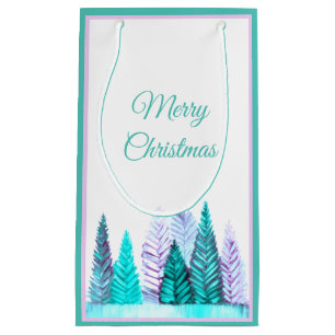Forest Gift Bag (Turquoise)