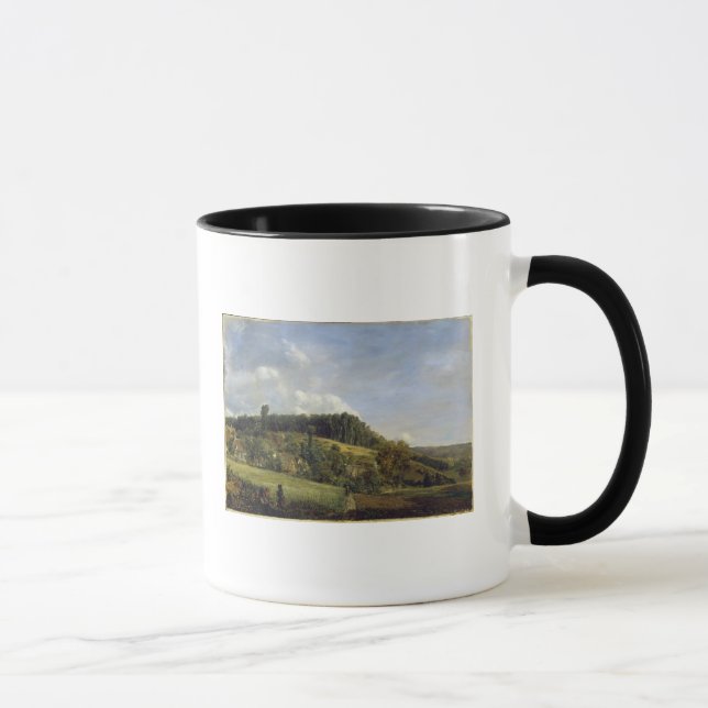 Forest Glade near a Village, 1833 Mug (Right)