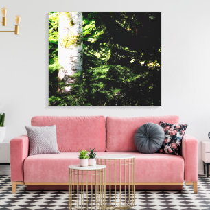 Forest Glow Stretch Canvas Print