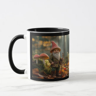 Forest Gnome & Magic Mushroom Mug